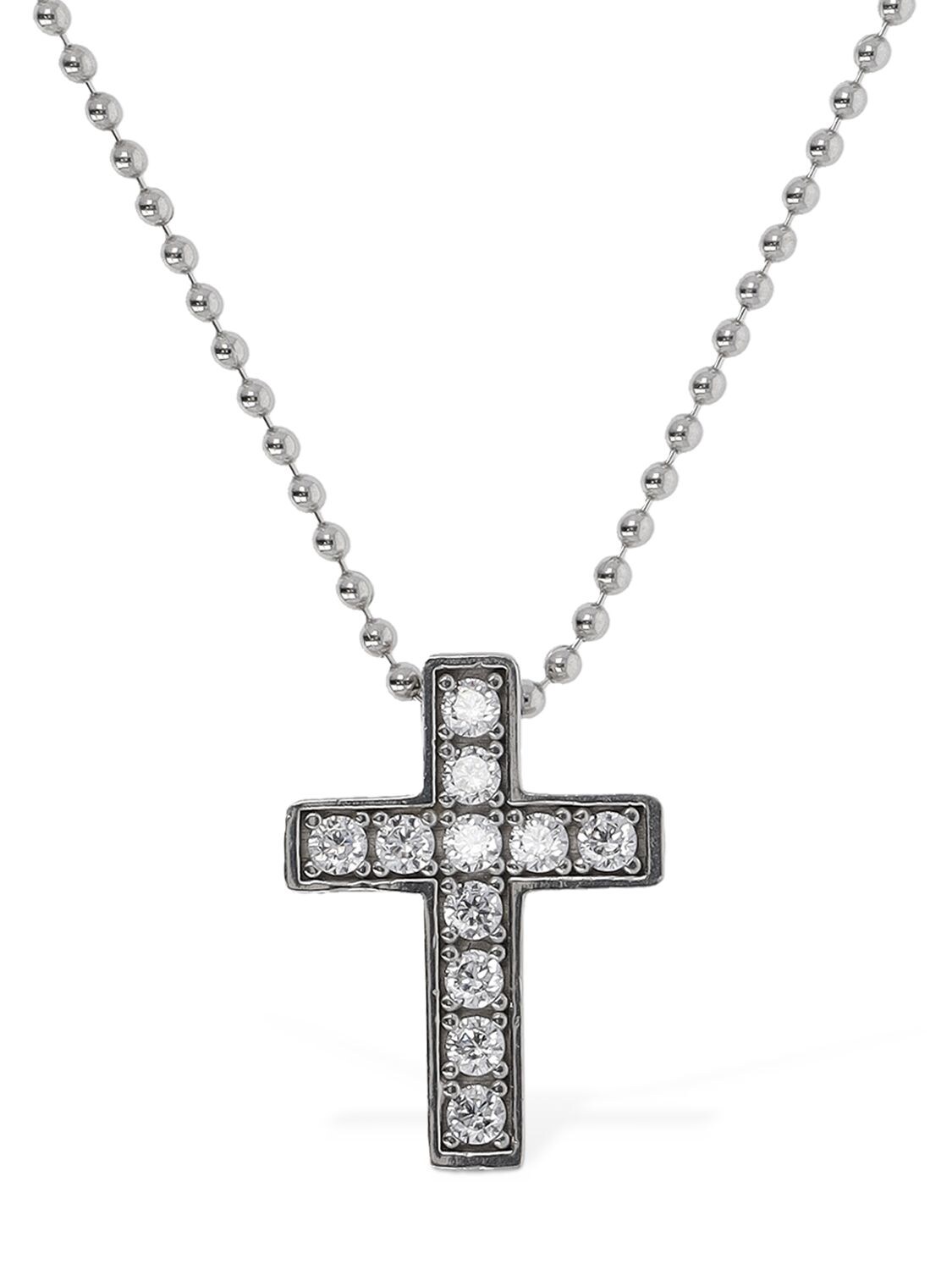 Crystal Cross Necklace - DSQUARED2 - Modalova