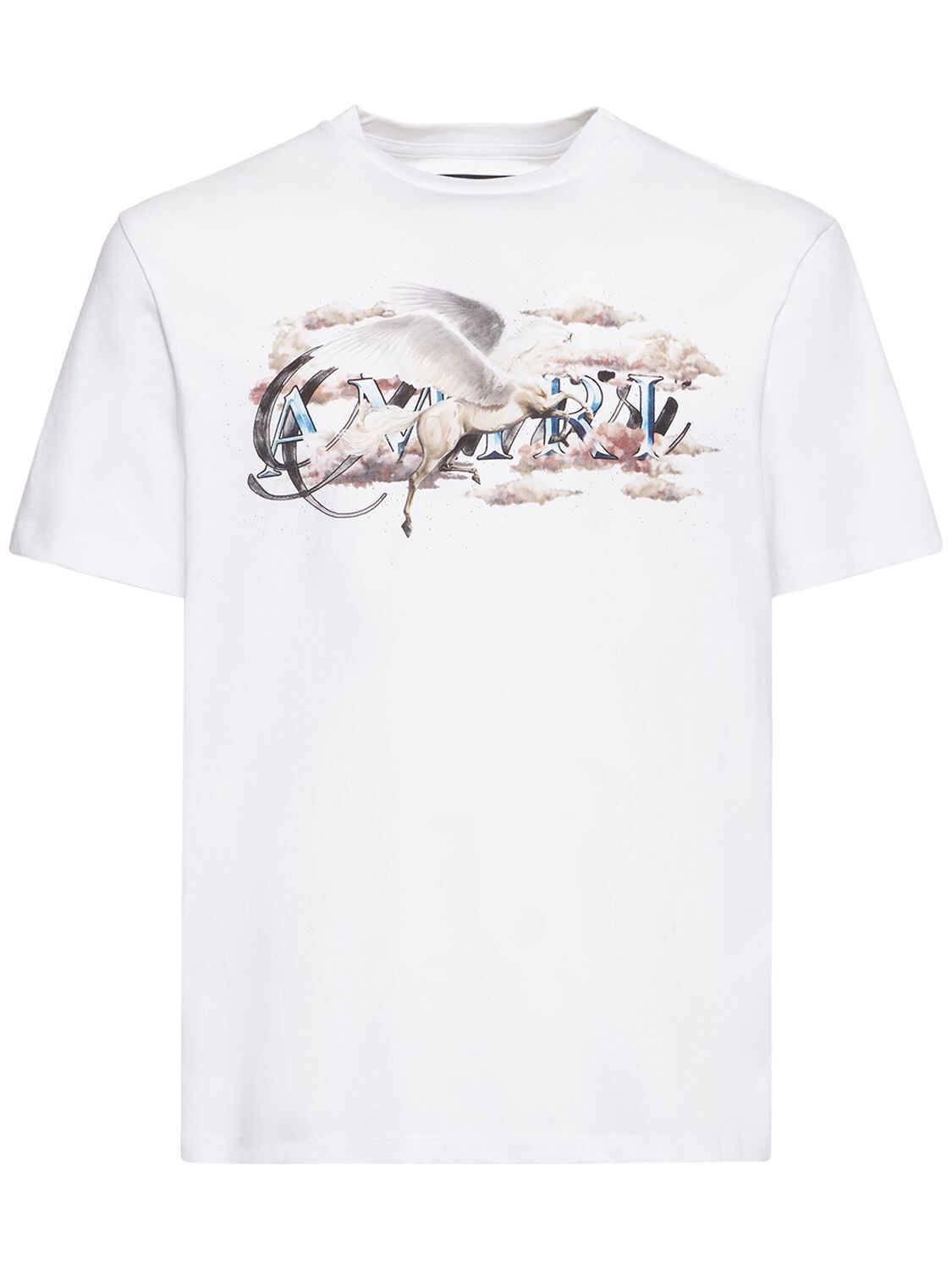 T-shirt Pegasus Script Con Logo - AMIRI - Modalova