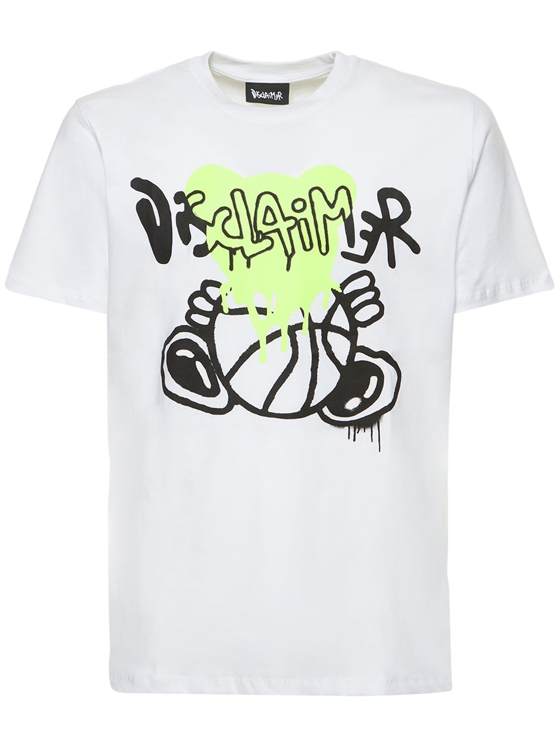 Basket Logo Cotton T-shirt - DISCLAIMER - Modalova