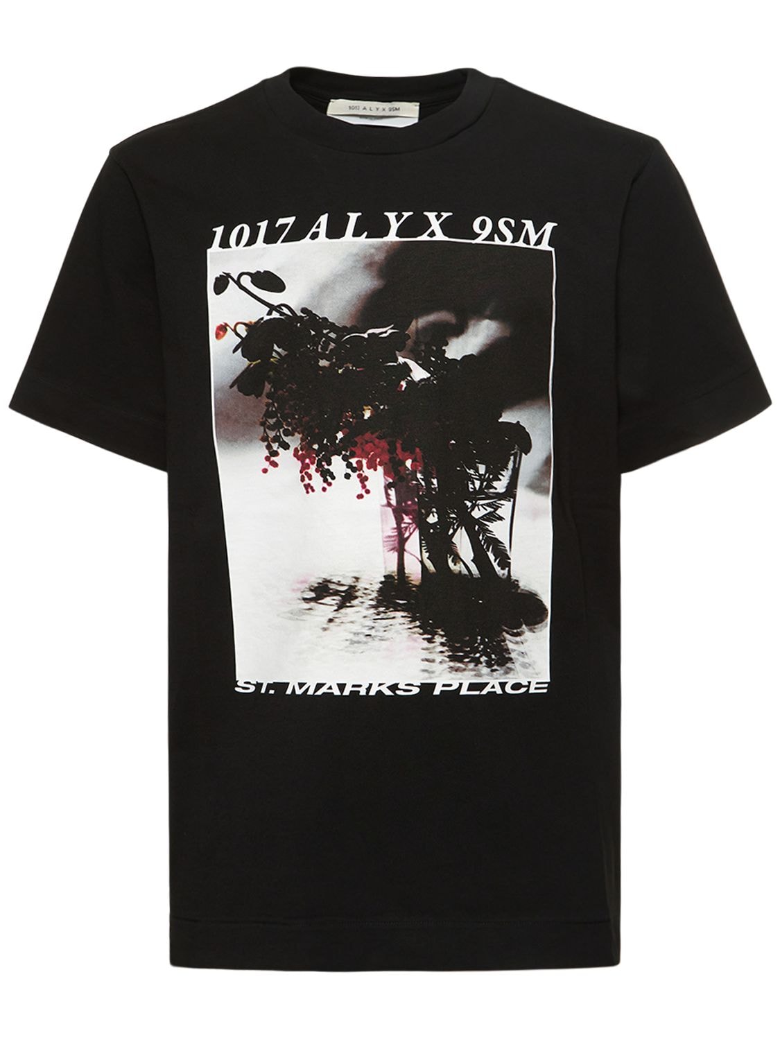 T-shirt Aus Baumwolle Mit Druck - 1017 ALYX 9SM - Modalova