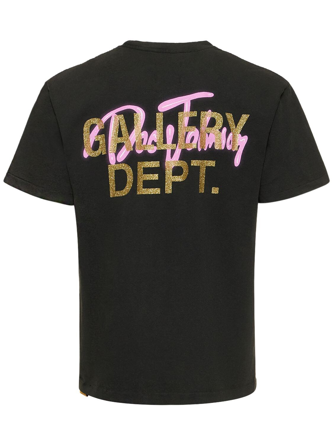 Baumwoll-t-shirt Mit Logo - GALLERY DEPT. - Modalova