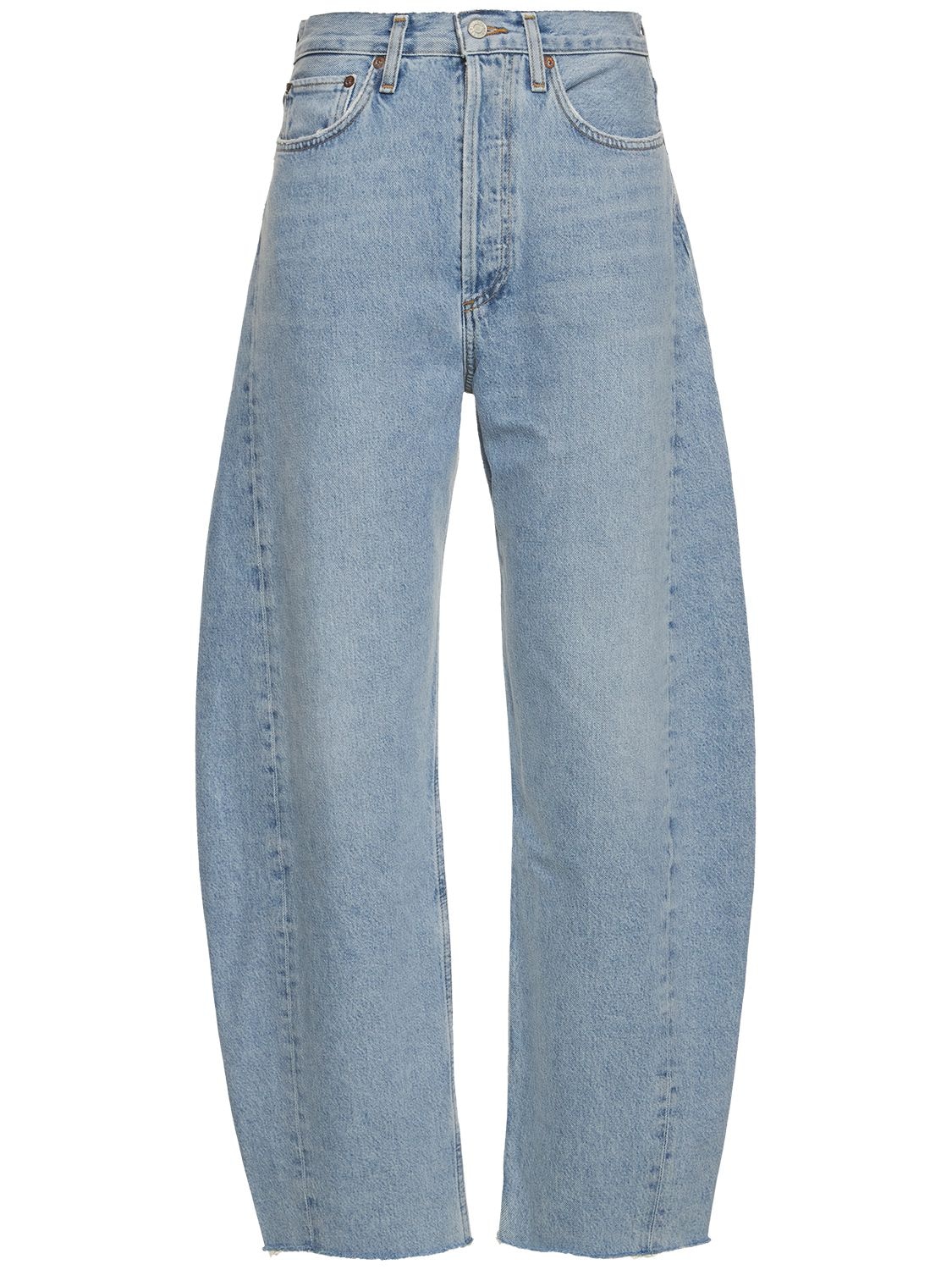 Luna Pieced Cotton Denim Jeans - AGOLDE - Modalova