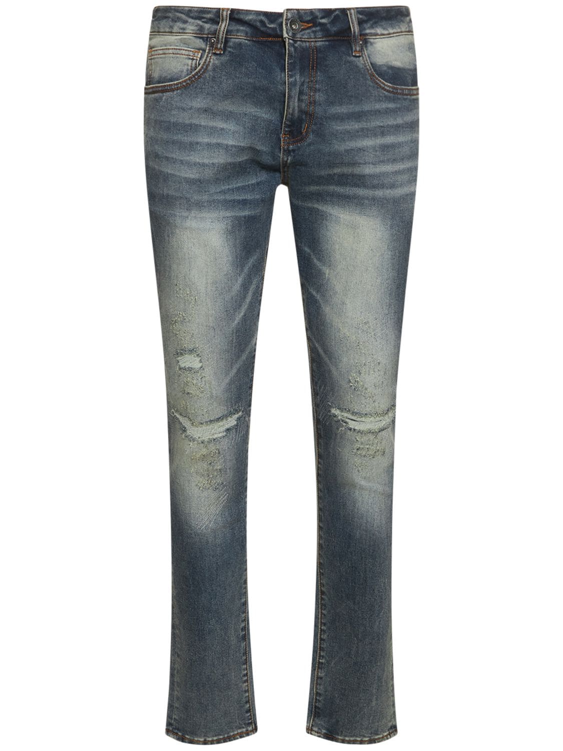 Atlantic Fade Cotton Denim Jeans - CRYSP - Modalova