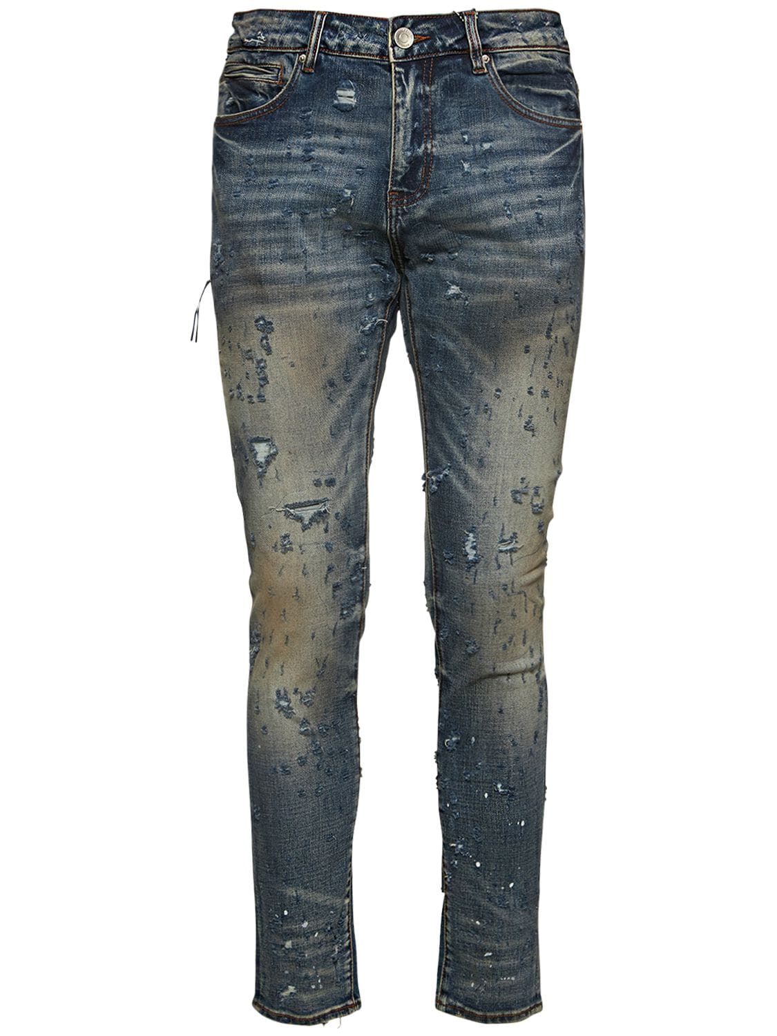Jeans Skinny Owen In Denim Washed - EMBELLISH - Modalova