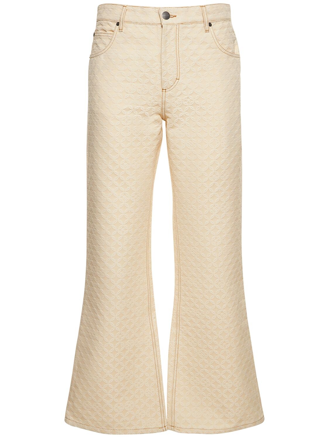 Jeans Svasati In Denim Di Cotone 29.5cm - CHARLES JEFFREY LOVERBOY - Modalova