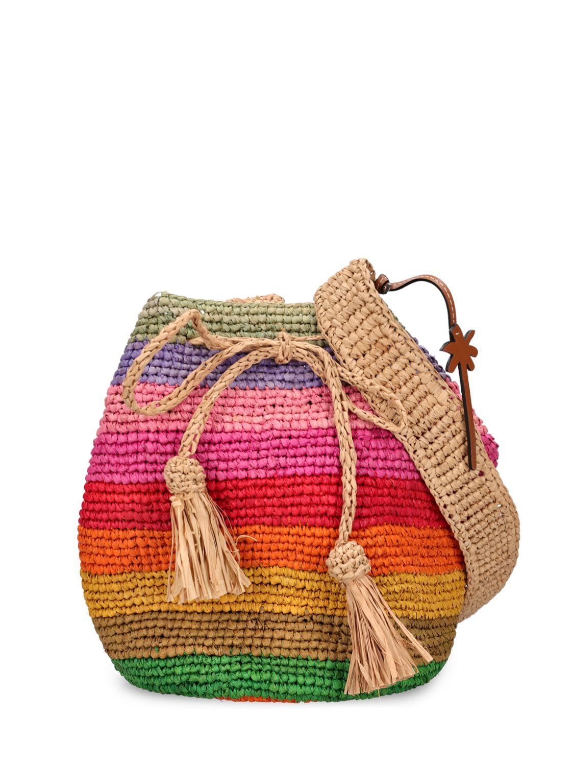 Beach Bucket Shoulder Bag - MANEBÌ - Modalova