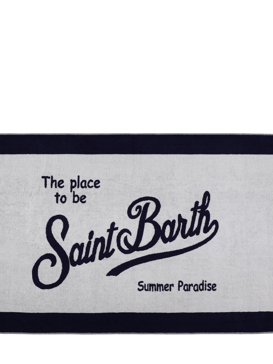 Telo Mare St. Barth In Spugna Di Cotone - MC2 SAINT BARTH - Modalova