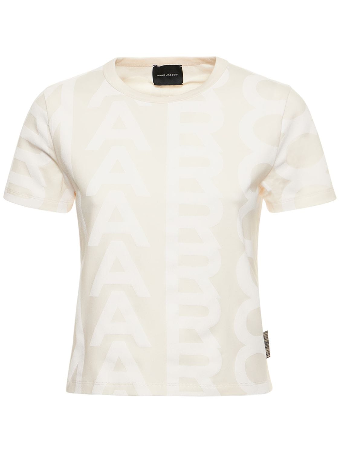 The Monogram Baby Tee Cotton T-shirt - MARC JACOBS - Modalova