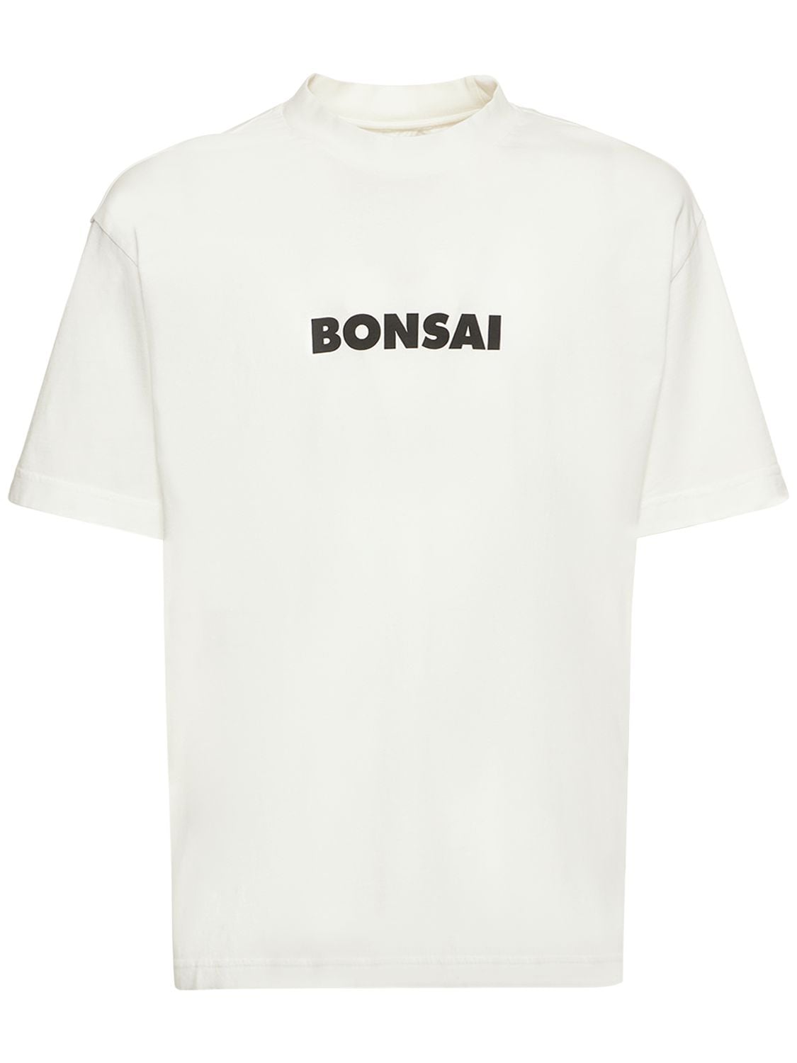 T-shirt In Jersey Di Cotone Con Logo - BONSAI - Modalova