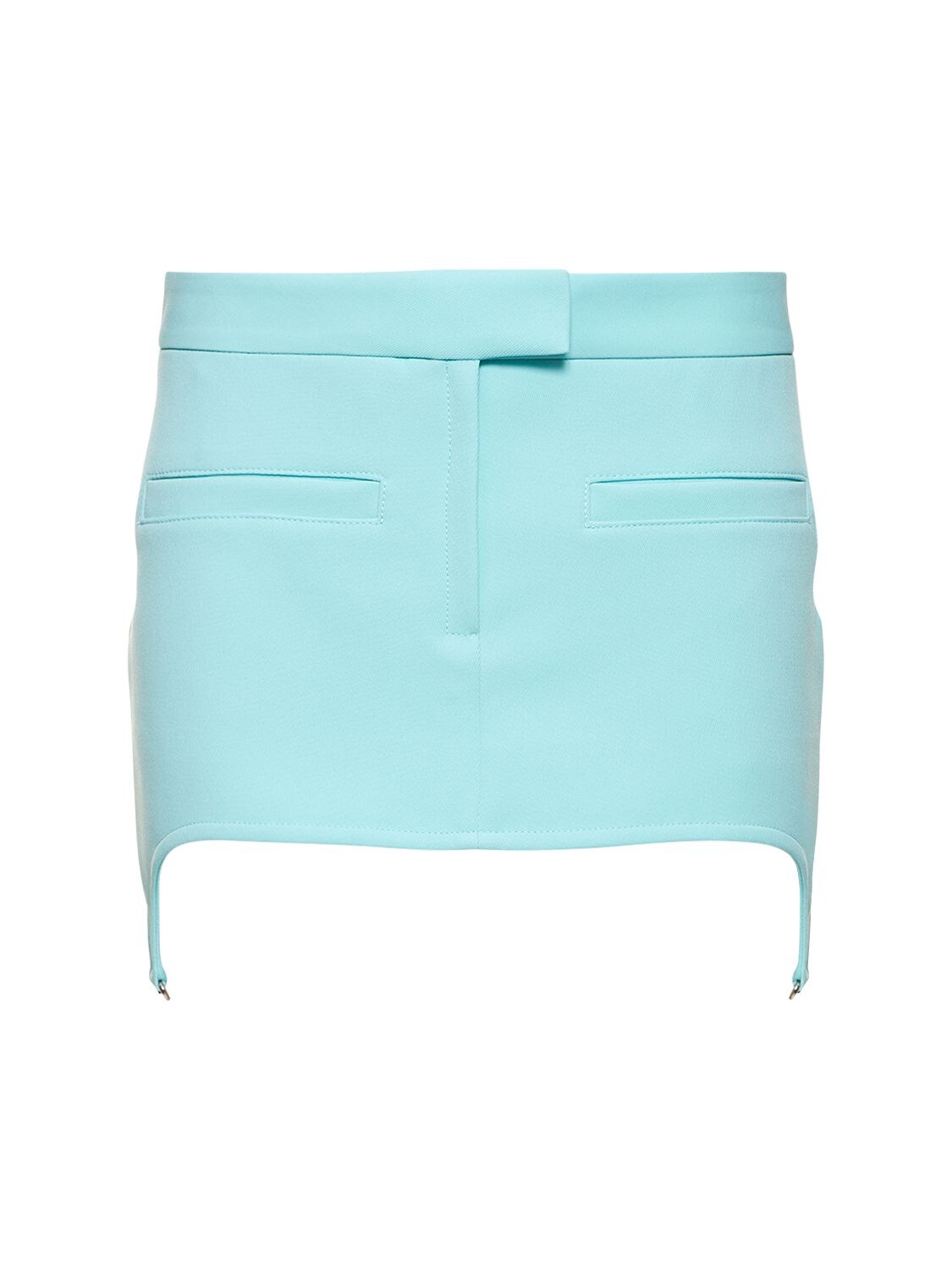 Twill Suspender Mini Skirt - COURREGES - Modalova