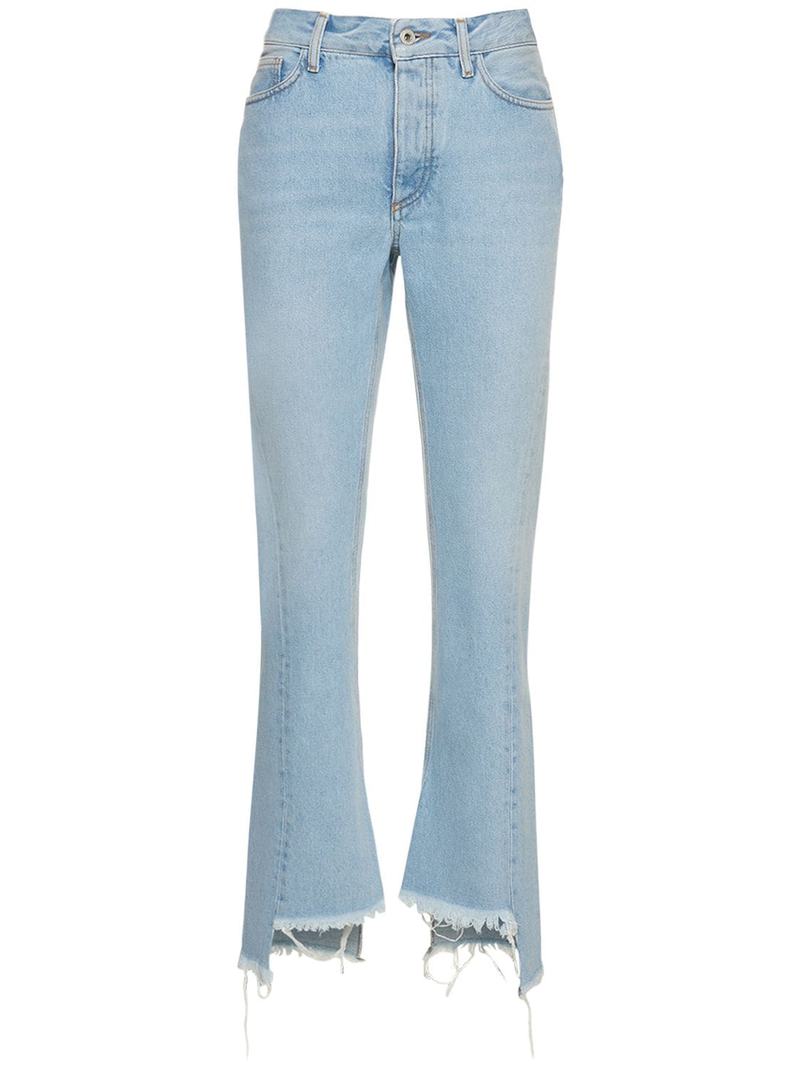 Skinny Cotton Jeans - OFF-WHITE - Modalova