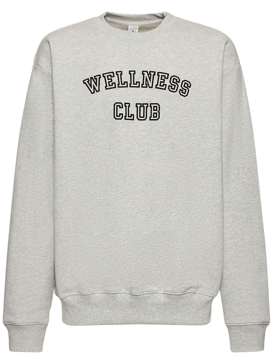 Beflocktes Sweatshirt „wellness Club“ - SPORTY & RICH - Modalova