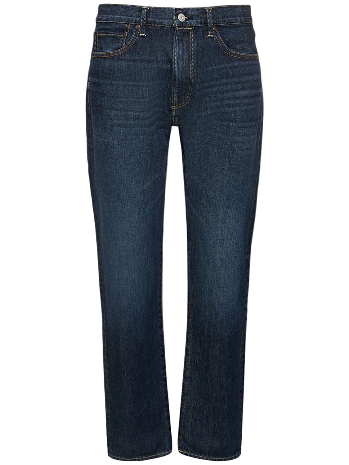 Jeans Slim Fit 60s In Denim Di Cotone 15cm - RE/DONE - Modalova