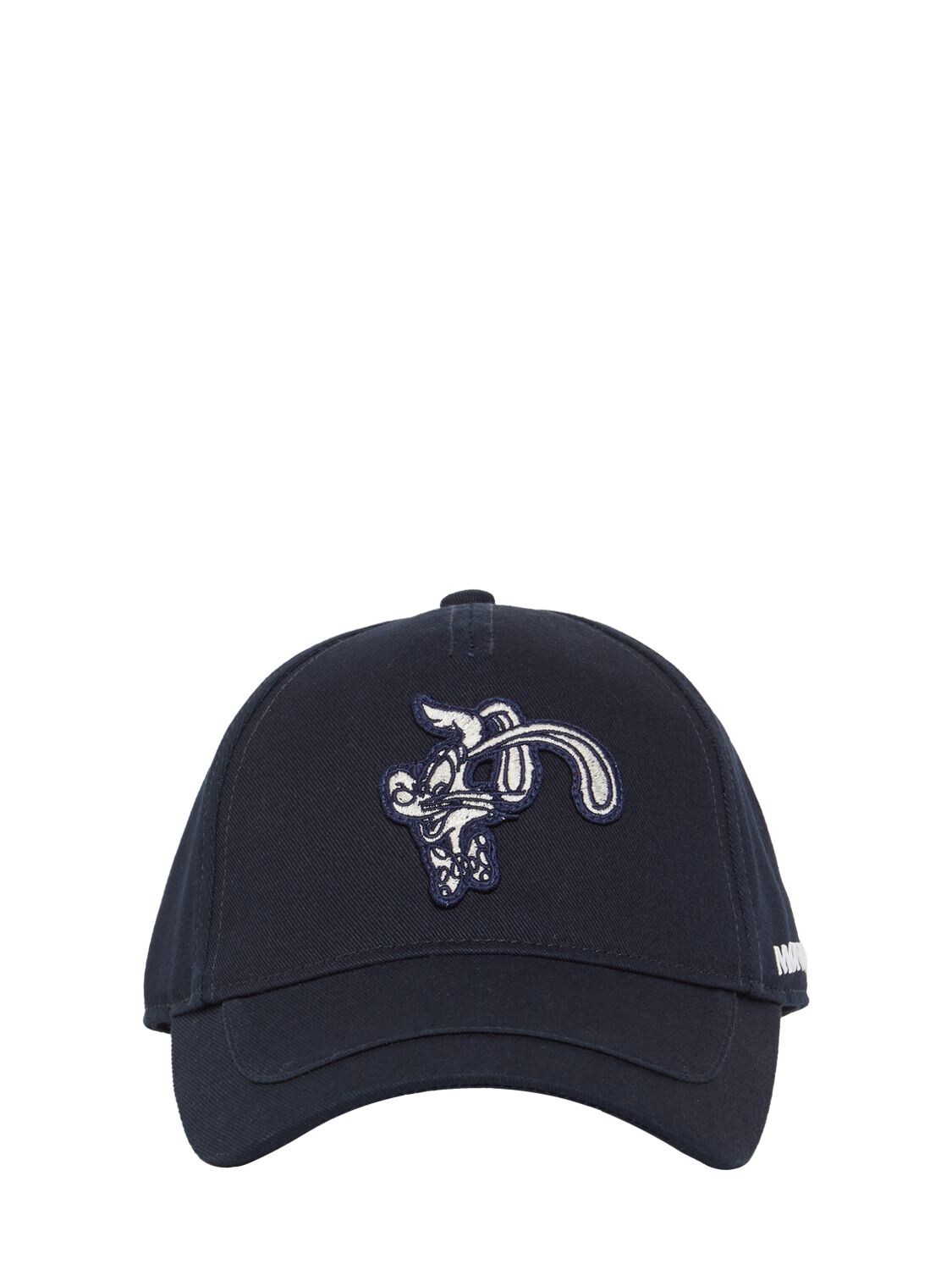 Cappello Baseball In Cotone Con Logo - MONCLER - Modalova