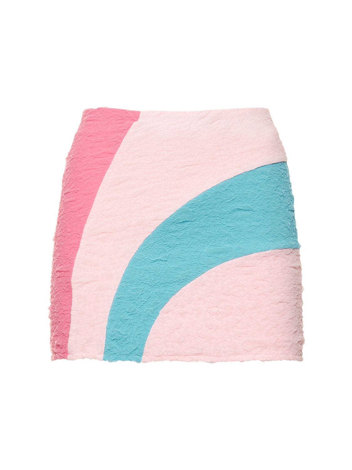 Cotton Candy Stretch Crinkle Mini Skirt - ANDERSSON BELL - Modalova