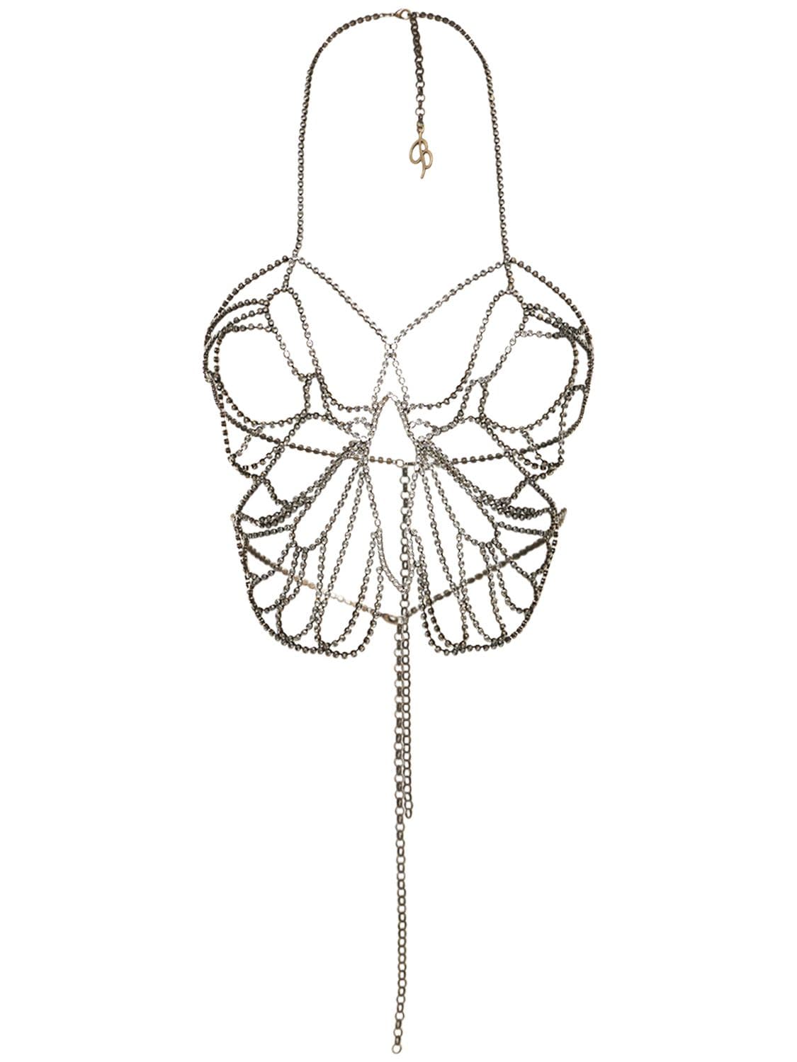 Butterfly Crystal Body Jewel - BLUMARINE - Modalova