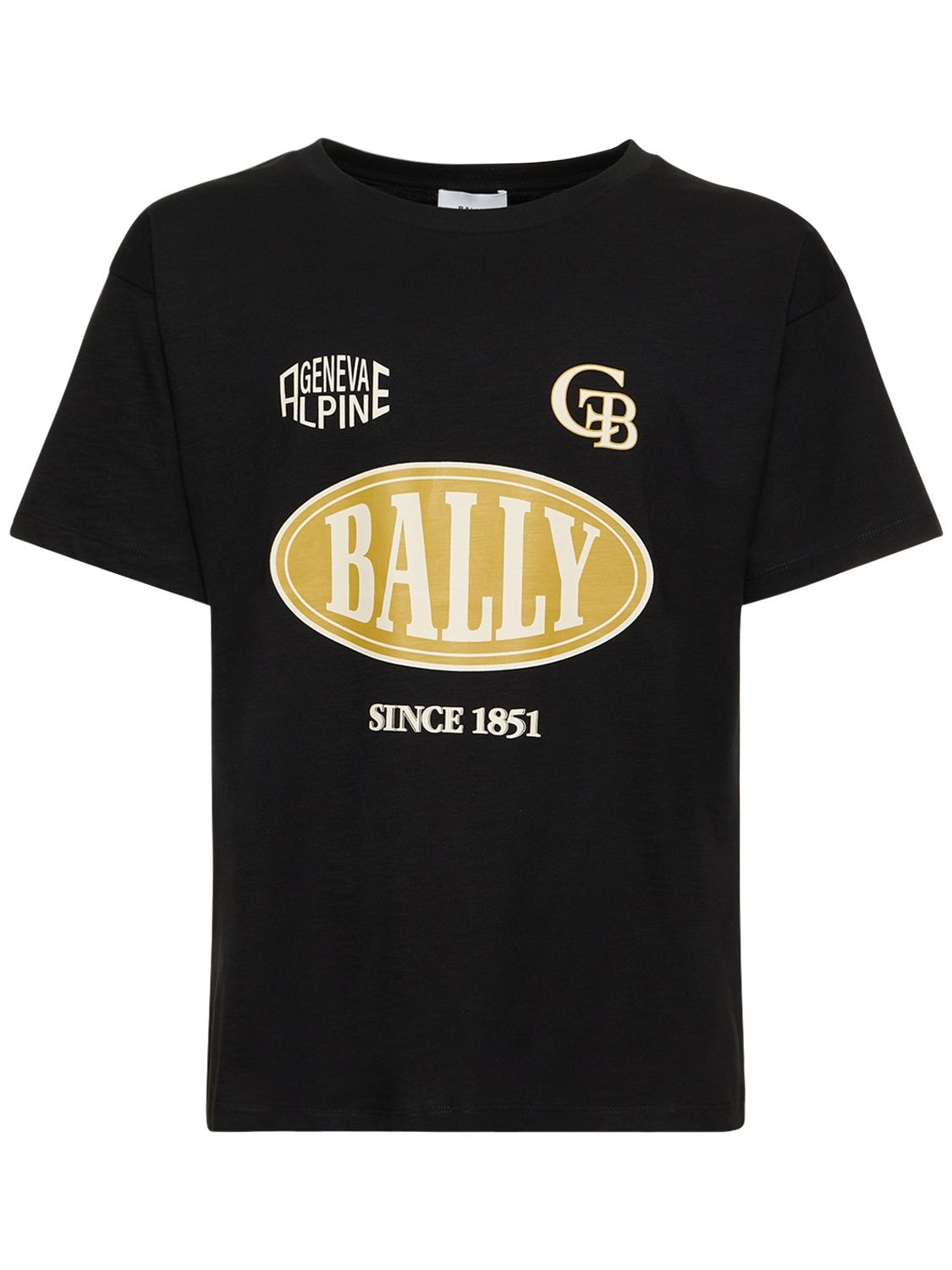 Logo Cotton T-shirt - BALLY - Modalova
