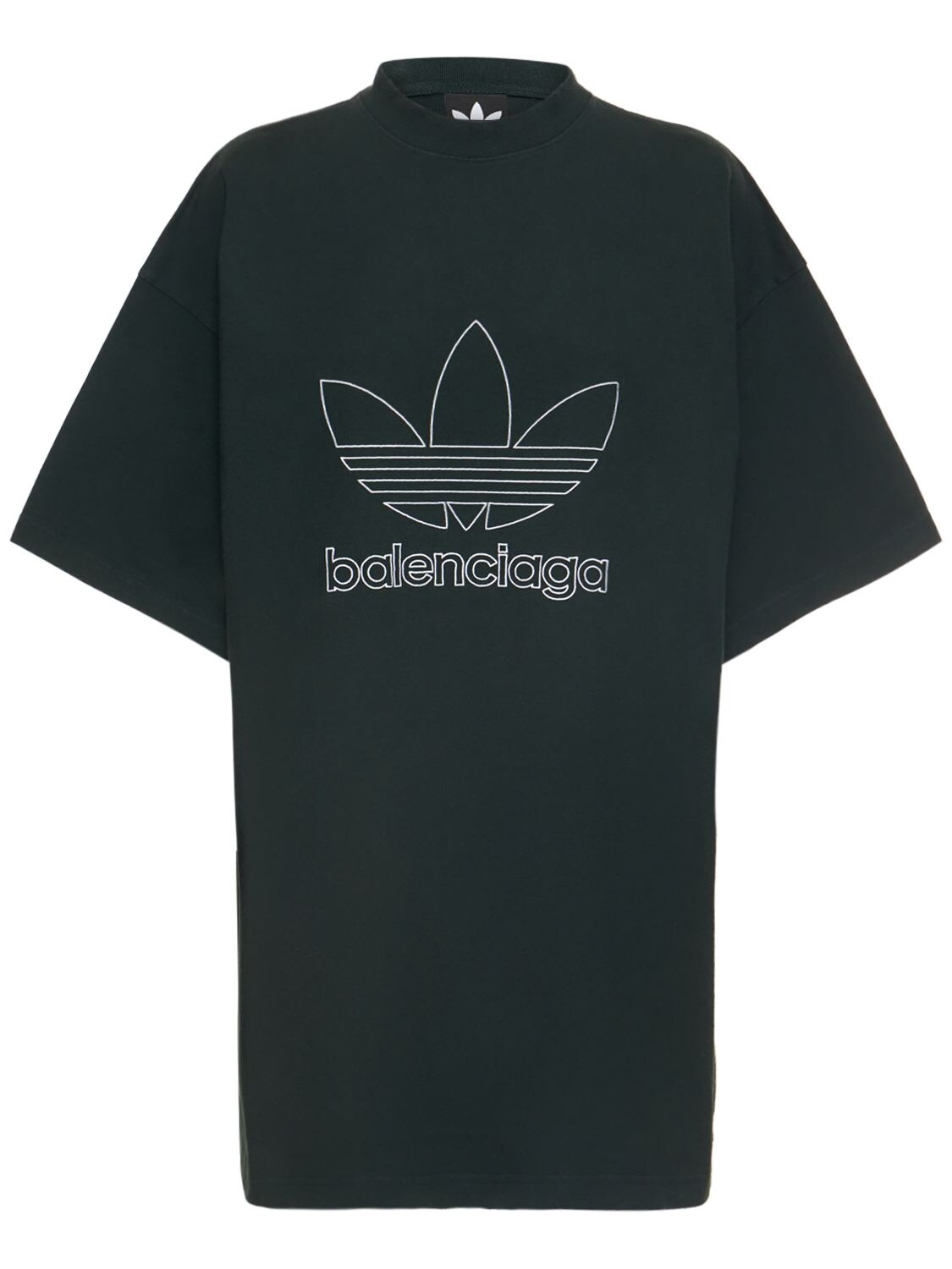 T-shirt Oversize Adidas In Cotone - BALENCIAGA - Modalova