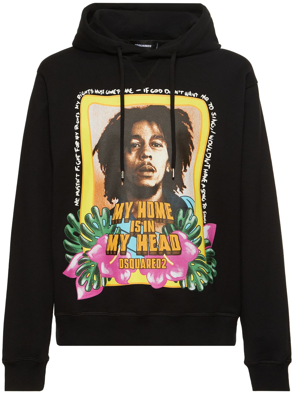 Sweatshirt Aus Baumwolle „bob Marley“ - DSQUARED2 - Modalova