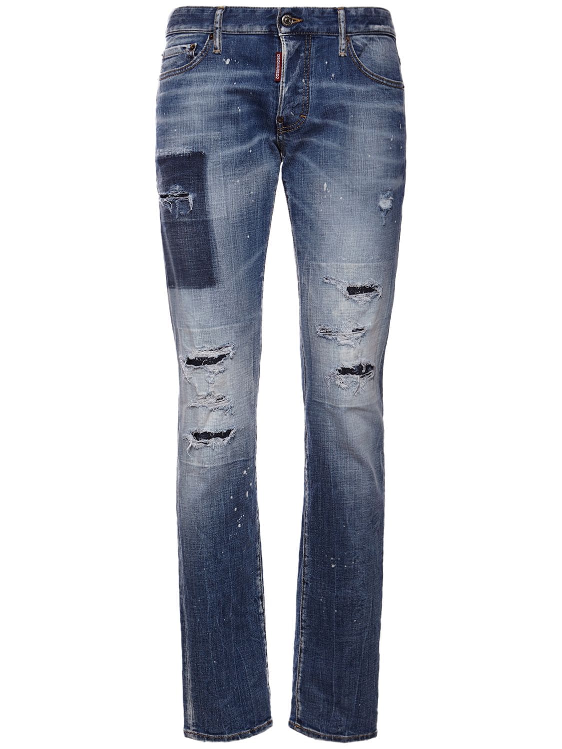 Jeans Slim Fit In Denim Stretch - DSQUARED2 - Modalova