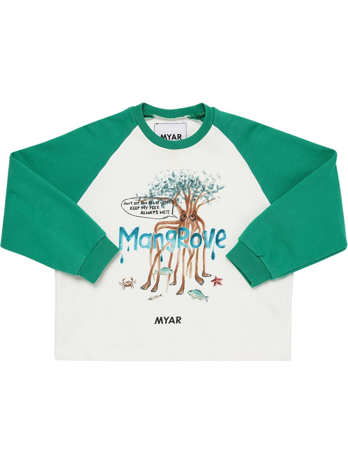Bedrucktes Sweatshirt Aus Baumwolle - MYAR - Modalova