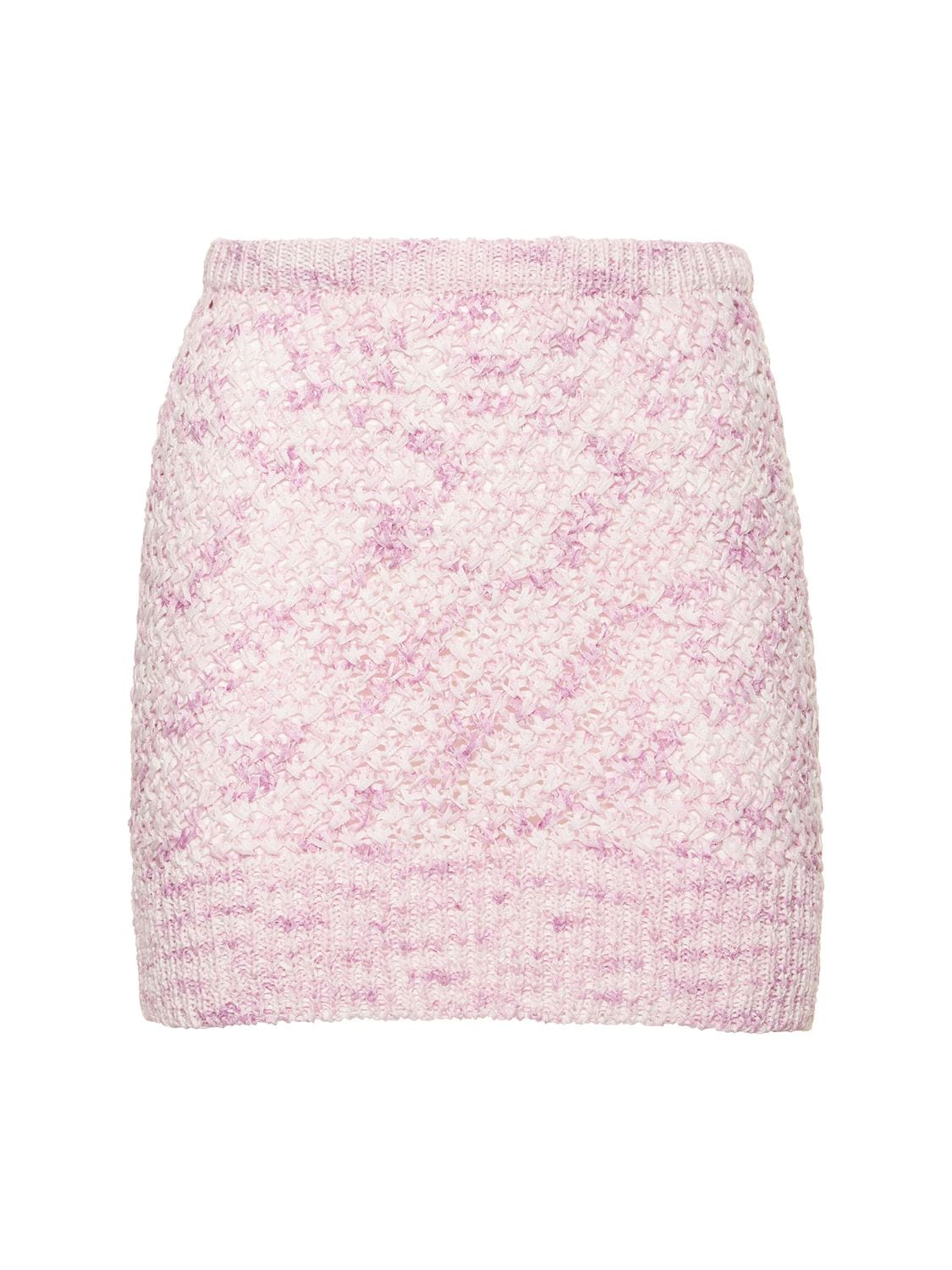 Crochet Mini Skirt - CHRISTOPHER ESBER - Modalova