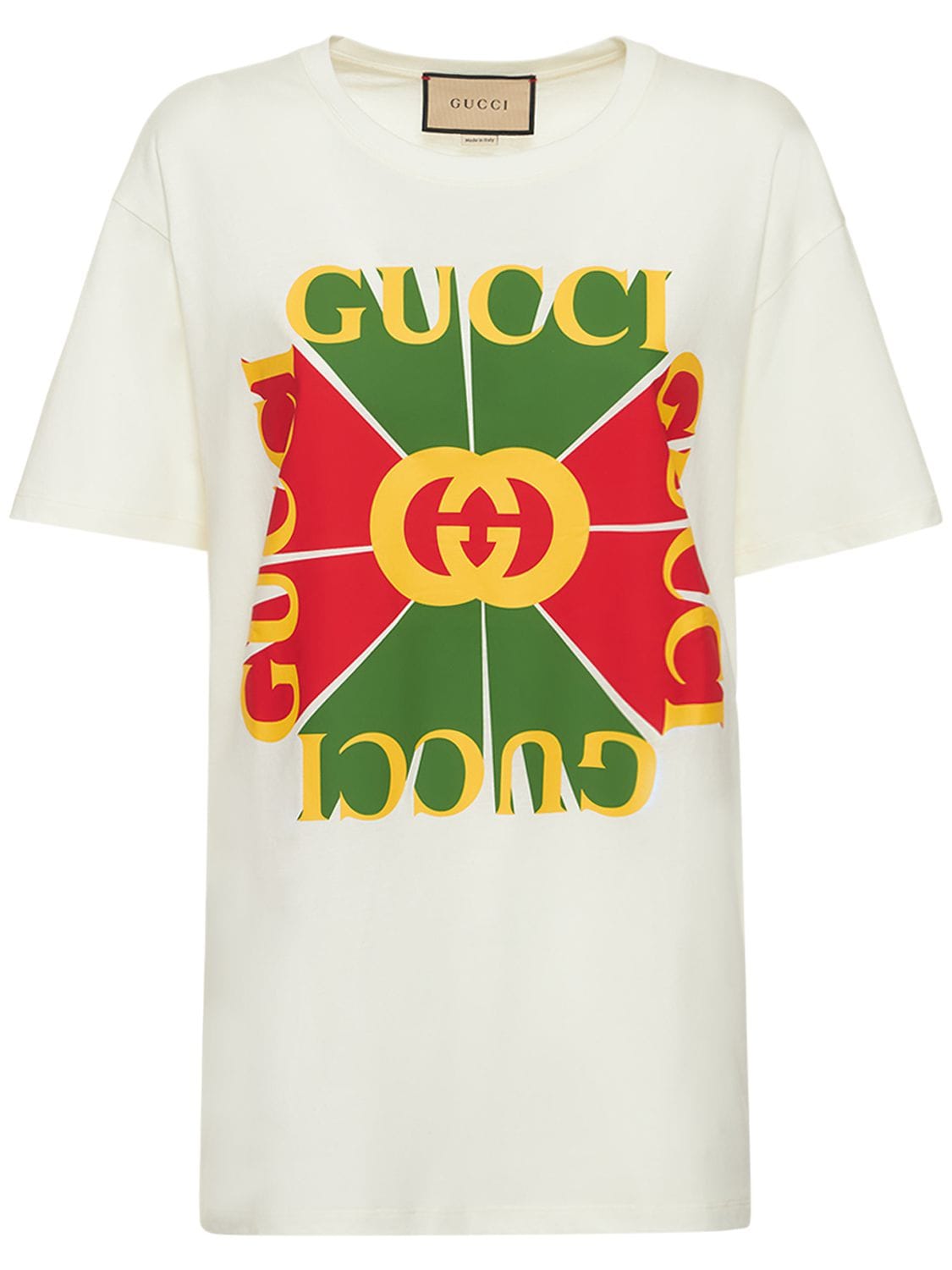 T-shirt In Cotone - GUCCI - Modalova
