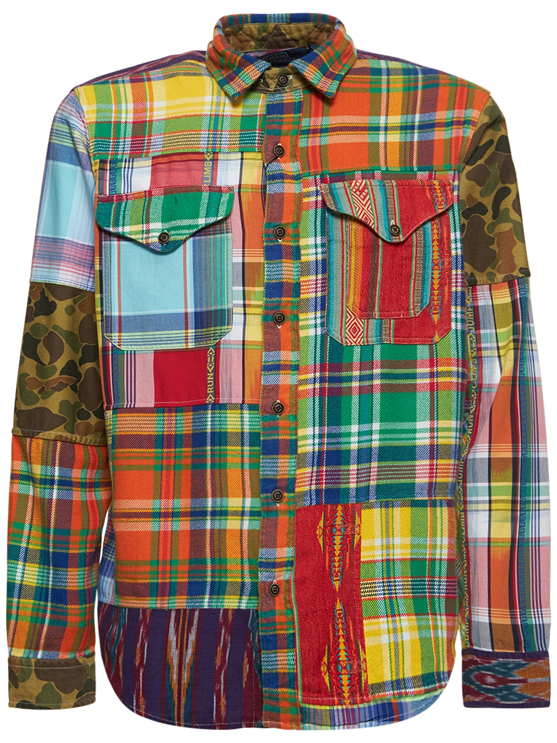 Flannel Sport Patchwork Cotton Shirt - POLO RALPH LAUREN - Modalova