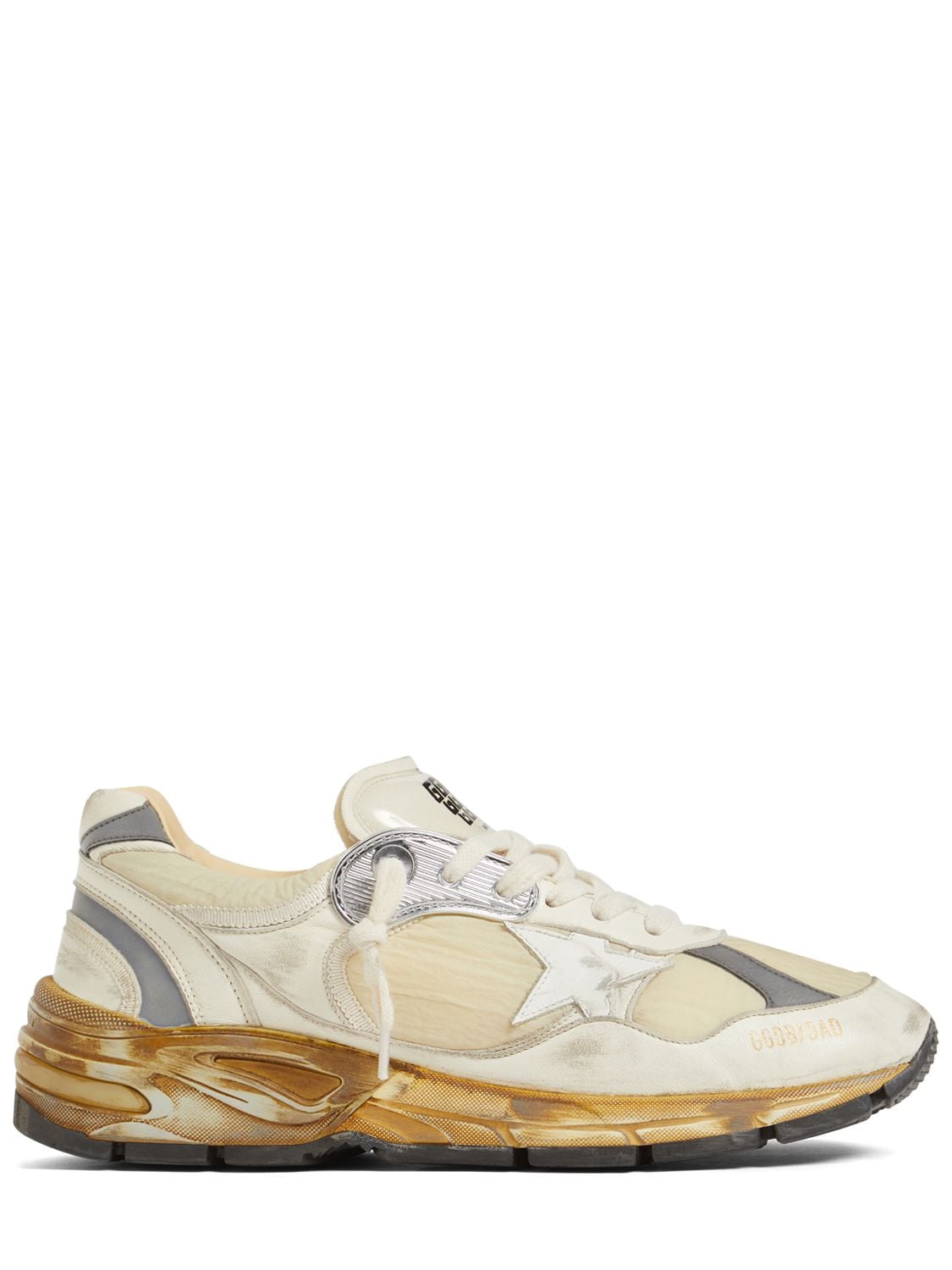 Sneakers Running Dad In Nappa E Nylon 30mm - GOLDEN GOOSE - Modalova