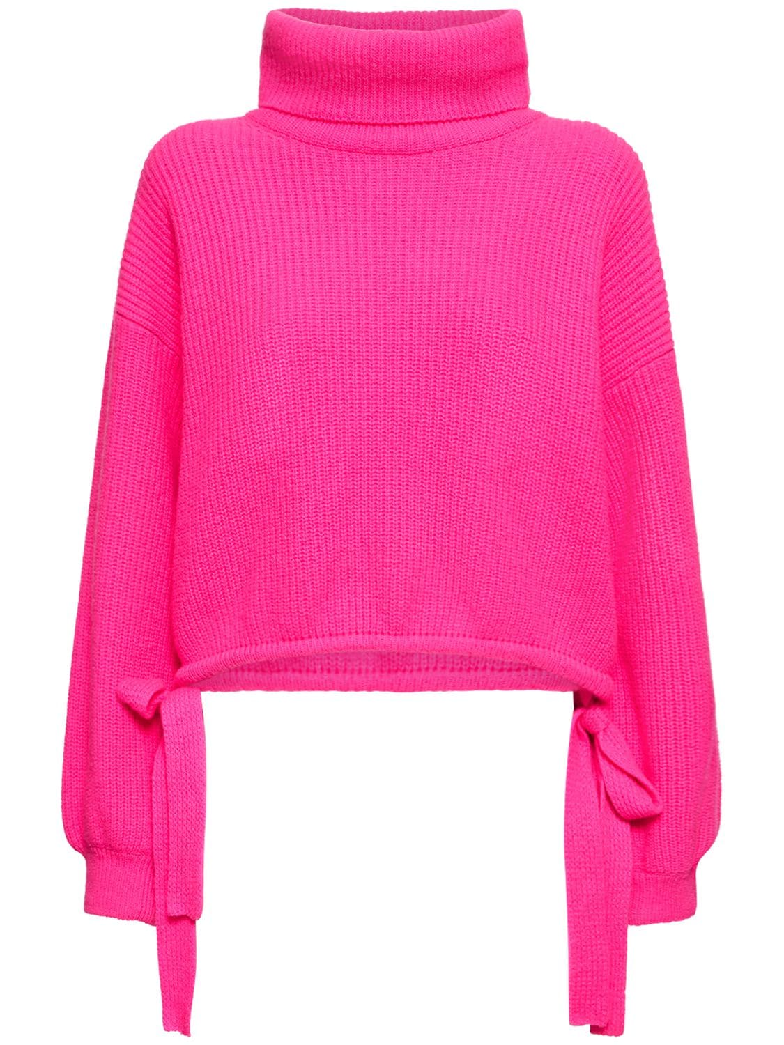 Oversized Wool & Cashmere Sweater - MSGM - Modalova