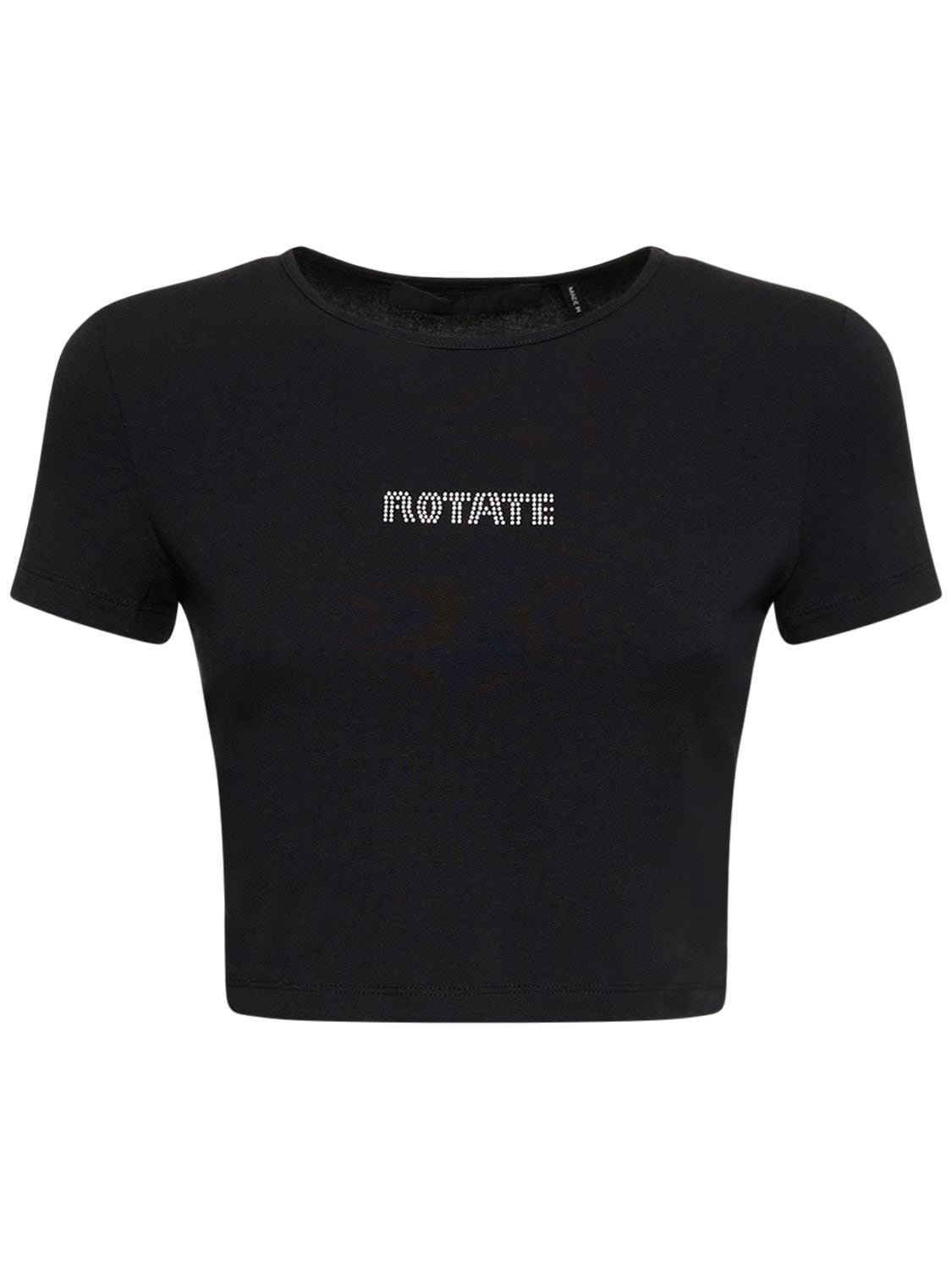 Verkürztes Logo-t-shirt - ROTATE - Modalova