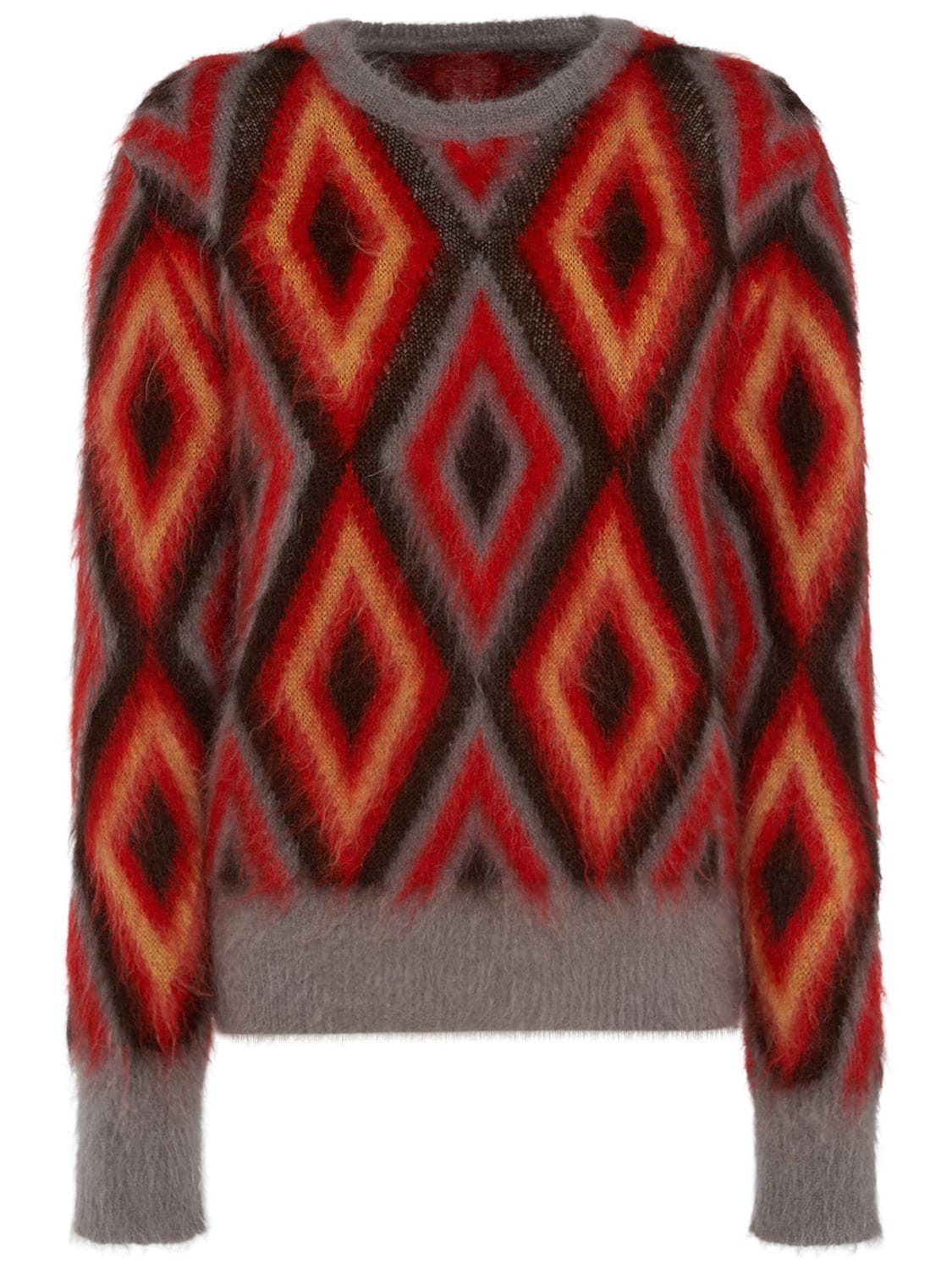 Geometric Mohair Blend Sweater - ETRO - Modalova