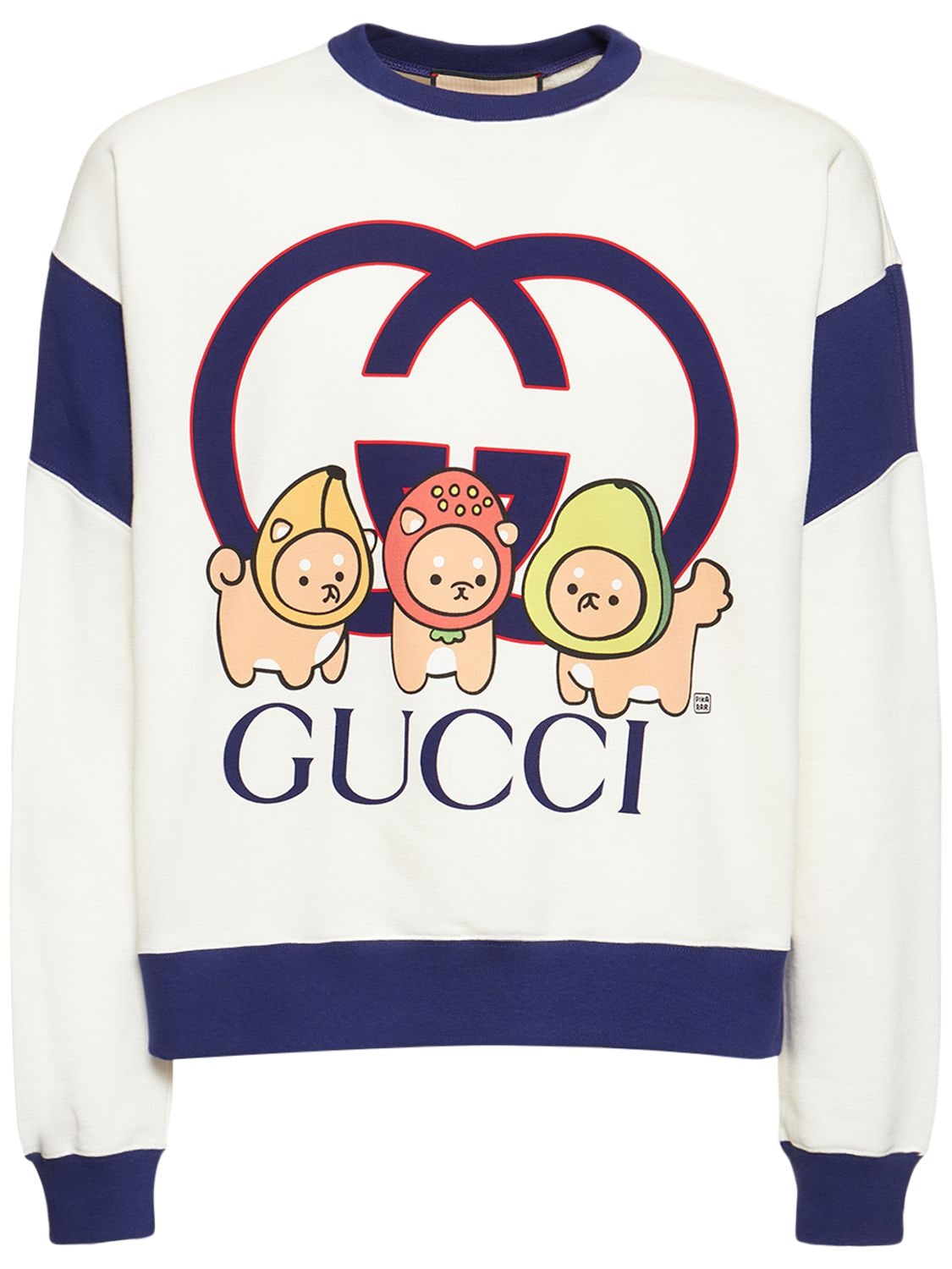 Sweatshirt Aus Baumwolle Mit Gg-logo „kawaii“ - GUCCI - Modalova