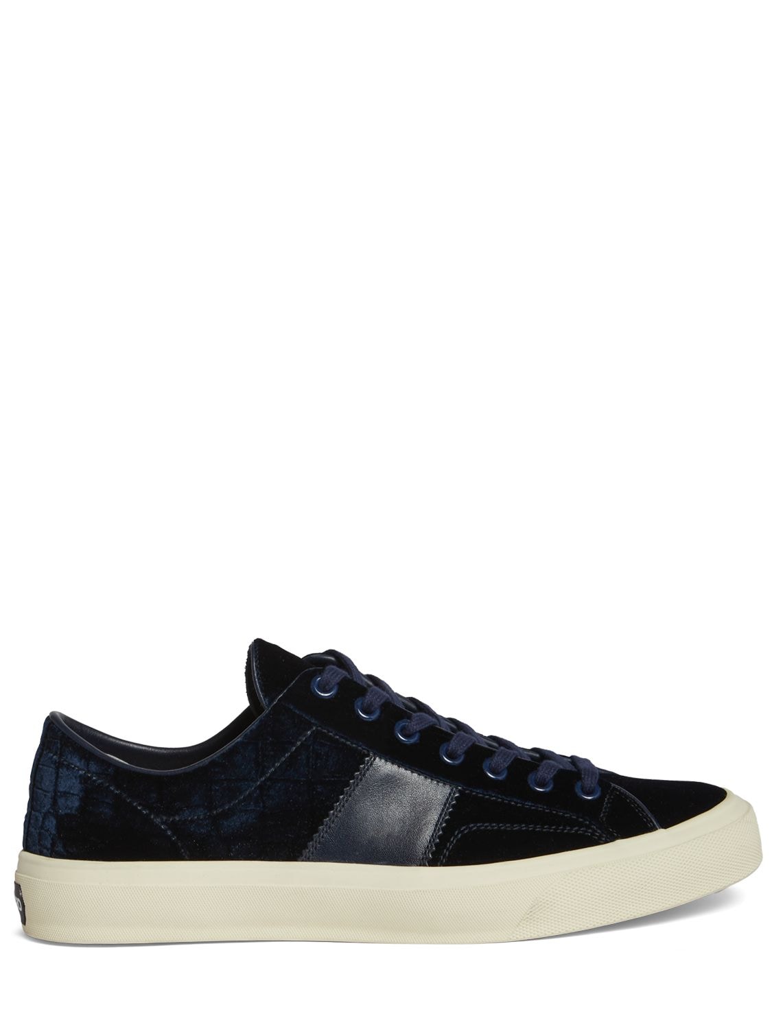 Leather Low Top Sneakers - TOM FORD - Modalova
