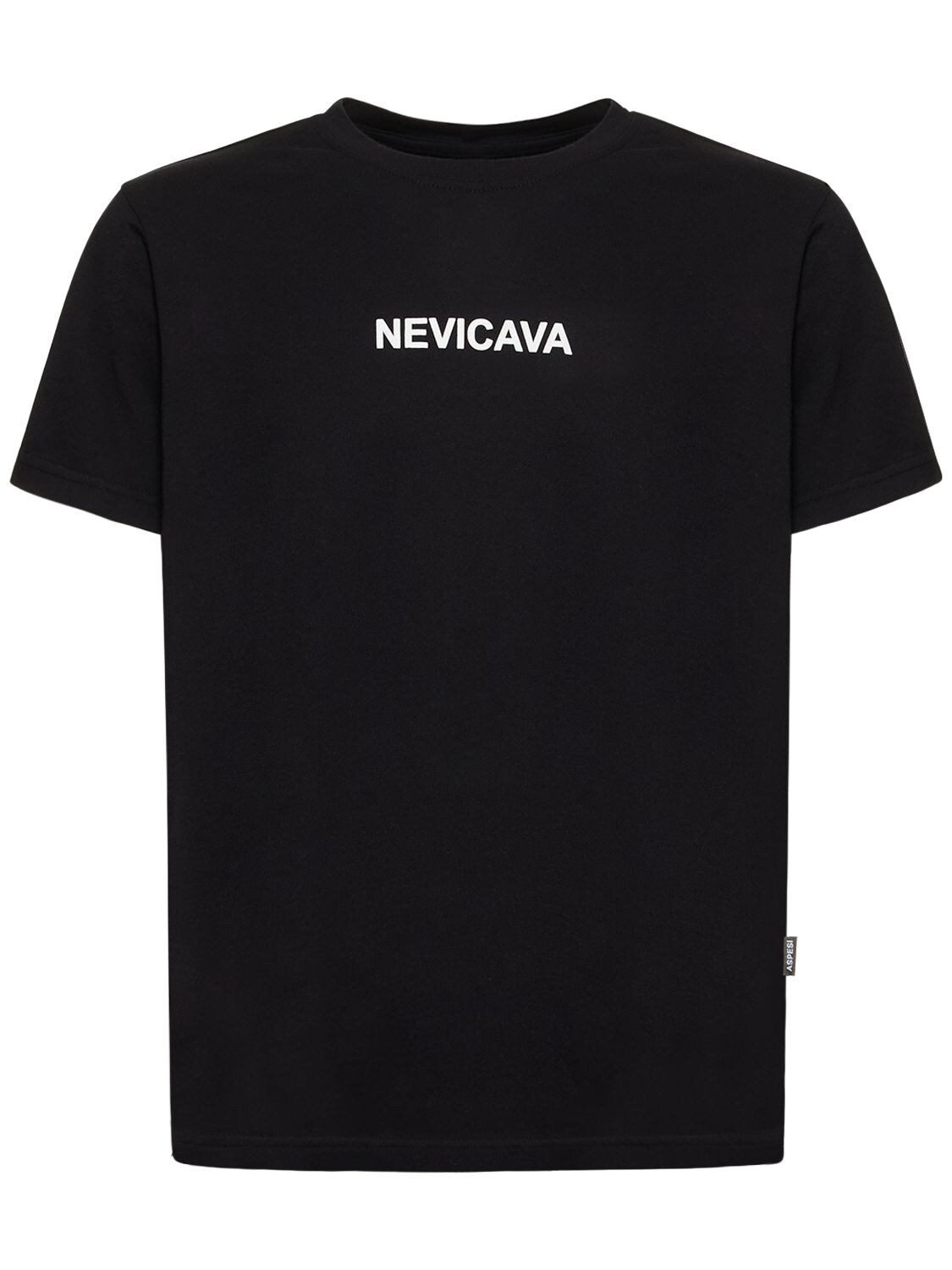 T-shirt Nevica In Jersey Di Cotone Con Stampa - ASPESI - Modalova