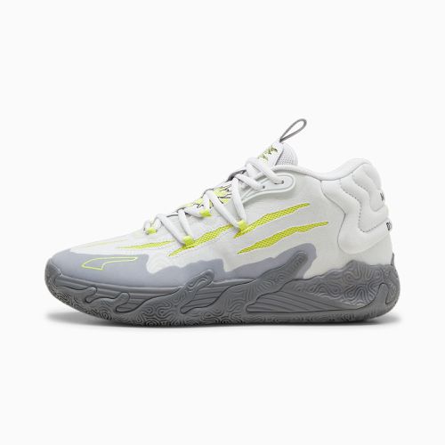 MB.03 Hills Basketball Shoes, Feather Grey/, size 10 - PUMA - Modalova