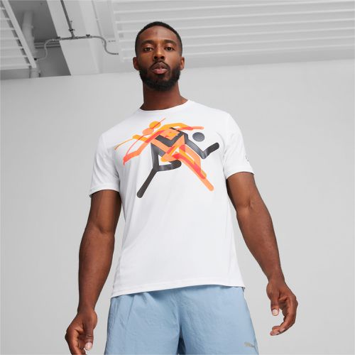 Run "faster Icons" Men's Graphic T-Shirt, , size Large - PUMA - Modalova