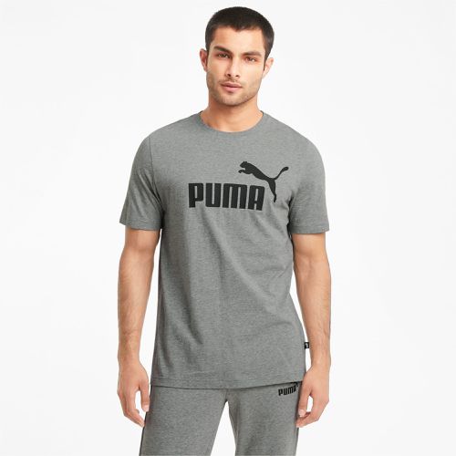 Essentials Logo Men's T-Shirt, Medium Grey Heather, size 3XL - PUMA - Modalova