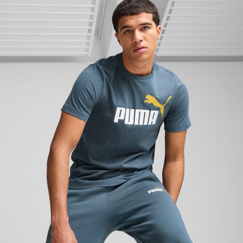 T-Shirt con logo bicolore Essentials+ da, /Altro - PUMA - Modalova