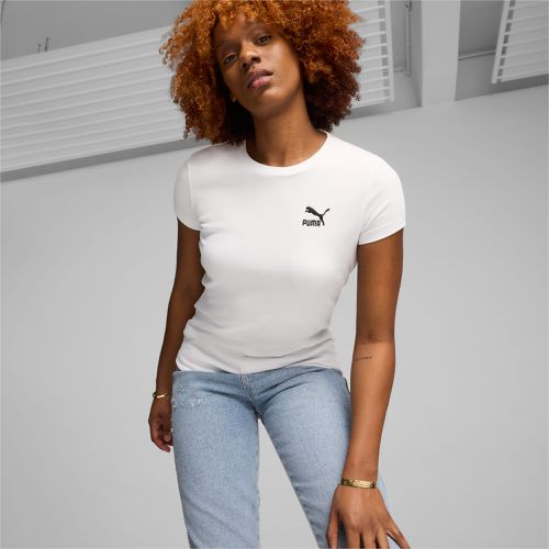 Classics geripptes Slim T-Shirt Damen, , Größe: 3XL, Kleidung - PUMA - Modalova
