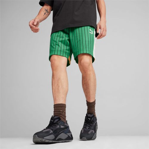 Shorts in mesh T7 da, Verde/AOP - PUMA - Modalova