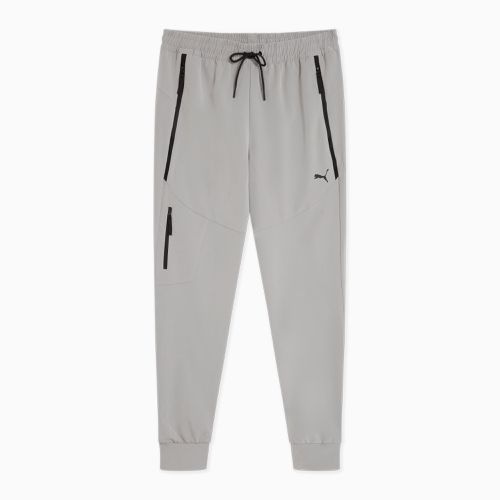 Tech Men's Track Pants, Concrete Grey, size Large - PUMA - Modalova