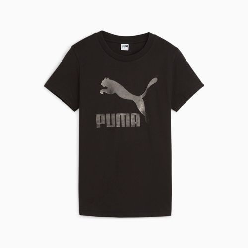 T-Shirt Classics Shiny Logo da donna, /Altro - PUMA - Modalova