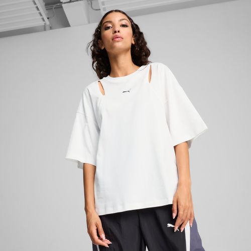 DARE TO Oversize-T-Shirt mit Cut-out Damen, , Größe: L, Kleidung - PUMA - Modalova