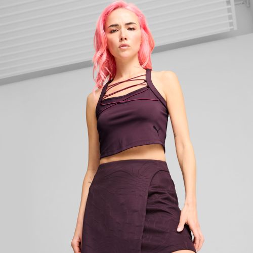 DARE TO Crop Top Damen, , Größe: L - PUMA - Modalova