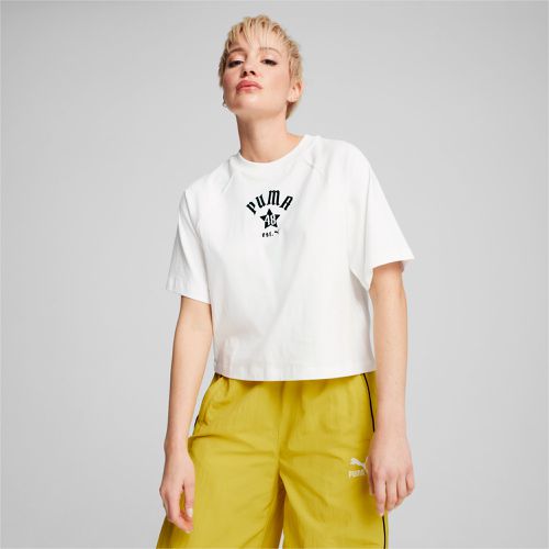 T-Shirt CLASSICS da, Bianco/Altro - PUMA - Modalova