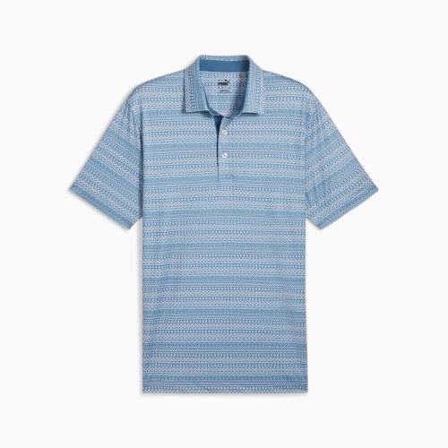 Fair Isle Micro Print Golf Polo Shirt Men, /, size 3XL - PUMA - Modalova