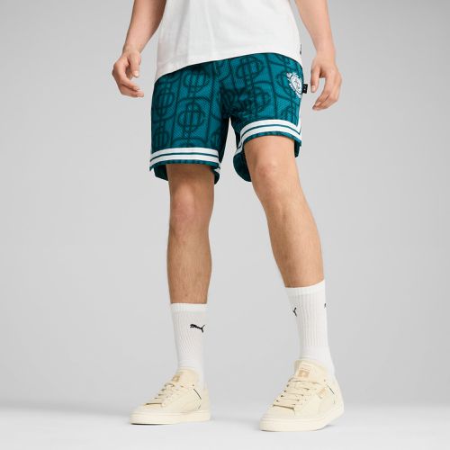 Shorts in mesh con stampa integrale x PALM TREE CREW da, /AOP - PUMA - Modalova