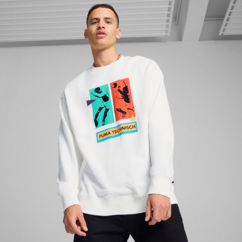 GRAPHICS "Technisch" Crewneck Herren, , Größe: L - PUMA - Modalova