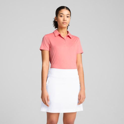 MATTR Lianas Kurzärmeliges Jacquard-Polo Damen, , Größe: L, Kleidung - PUMA - Modalova